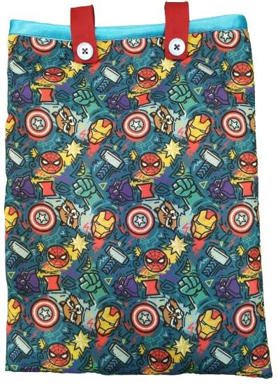 Funda de libro marvel